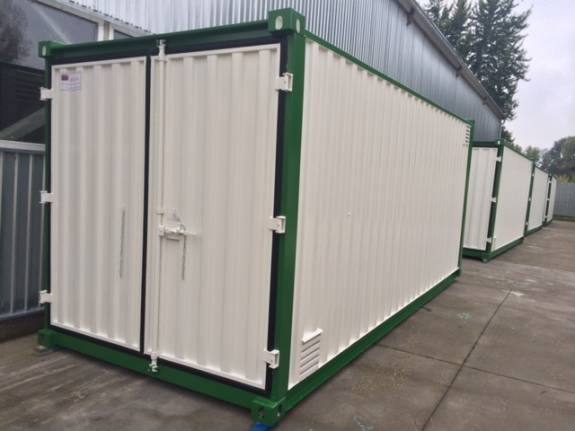 Hazardous material storage container